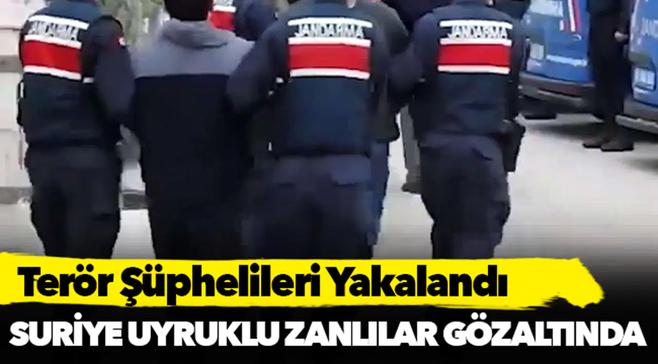 Terör Şüphelileri Yakalandı