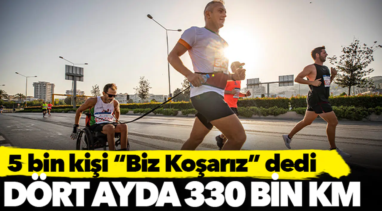 5 bin kişi “Biz Koşarız” dedi