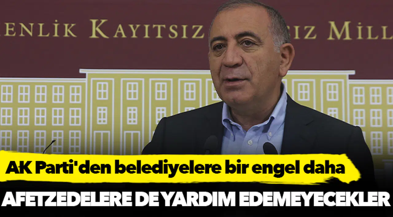 AK Parti'den belediyelere bir engel daha