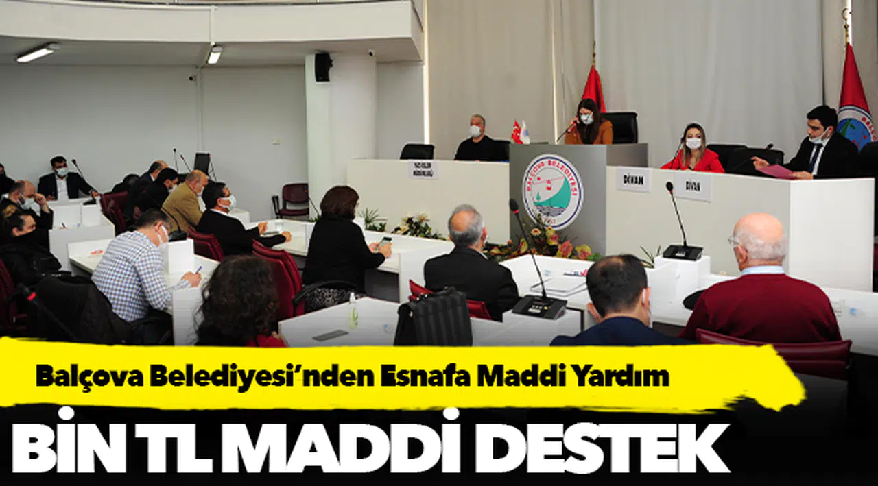 Balçova Belediyesi’nden Esnafa Maddi Yardım