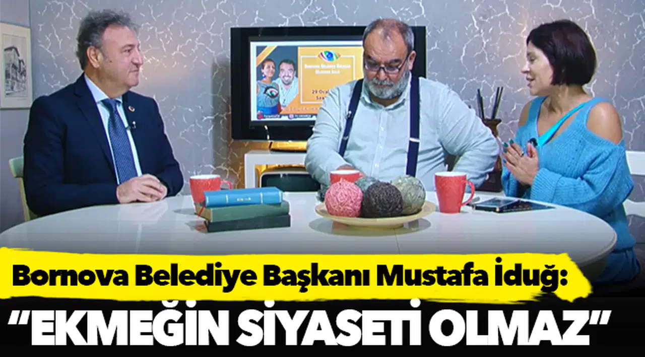 Başkan İduğ, "Ekmeğin siyaseti olmaz"