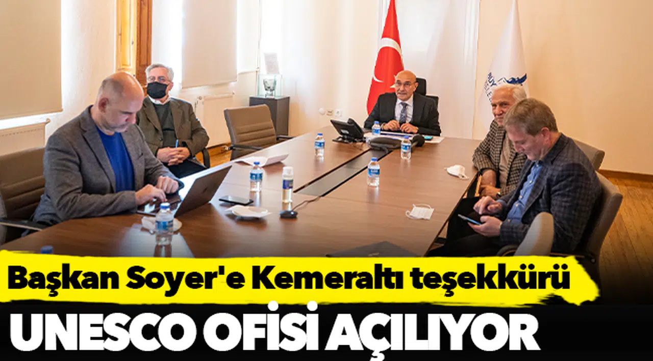 Başkan Soyer'e Kemeraltı teşekkürü