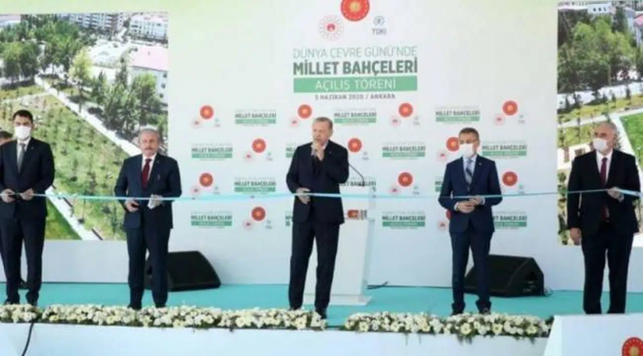 Beş millet bahçesi için bu yıl kamu kaynaklarından 73 milyon lira harcanacak