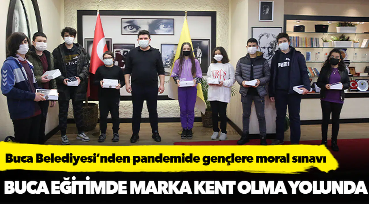 Buca Belediyesi’nden pandemide gençlere moral sınavı