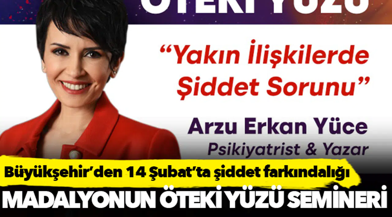 Büyükşehir’den 14 Şubat’ta şiddet farkındalığı