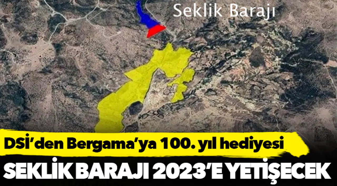 DSİ’den Bergama’ya 100. yıl hediyesi
