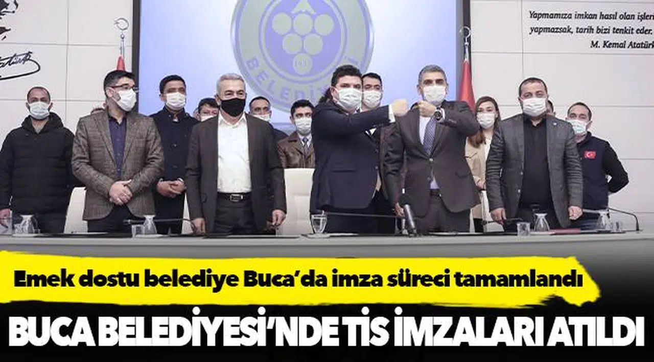 Emek dostu belediye Buca’da imza süreci tamamlandı