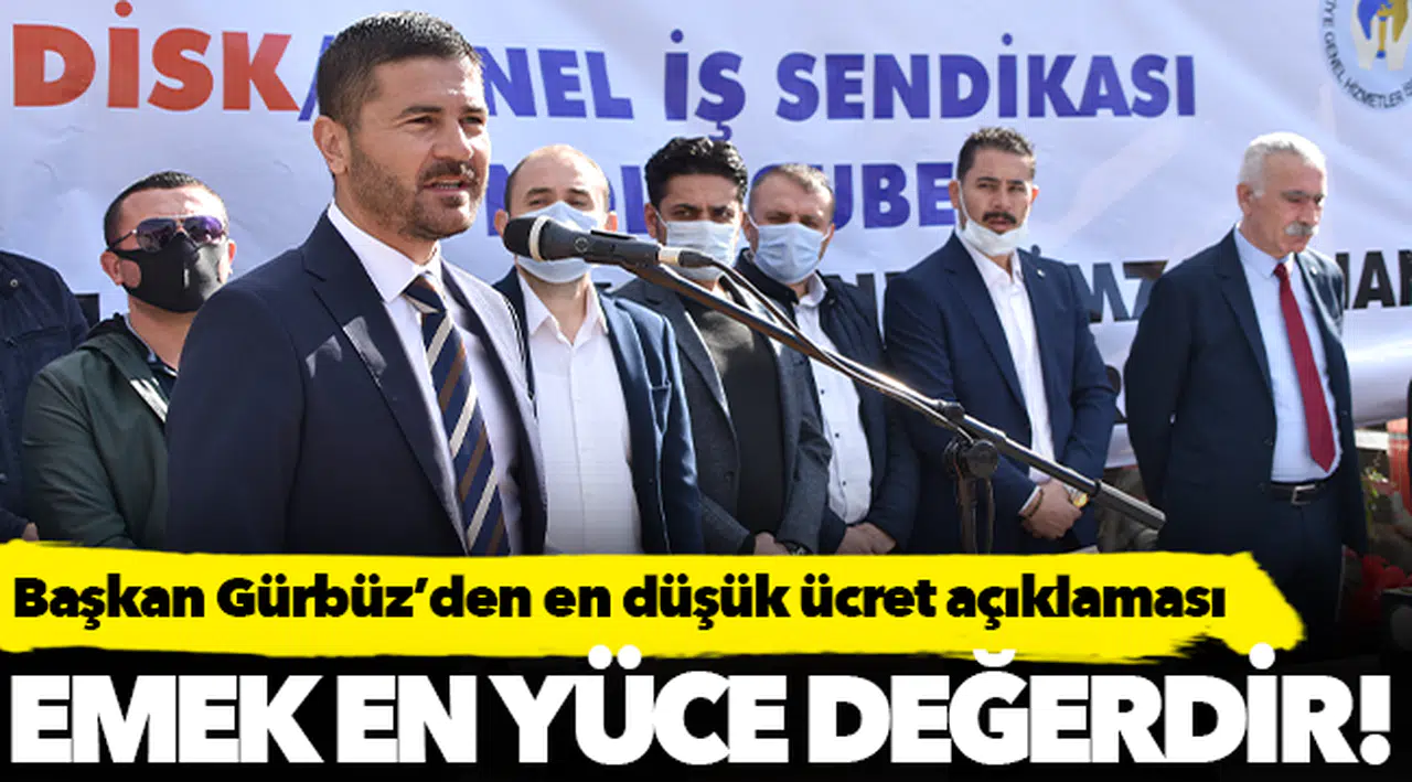 Foça Belediye Başkan Gürbüz'den en düşük ücret açıklaması