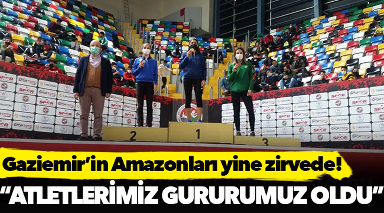 Gaziemir’in Amazonları yine zirvede