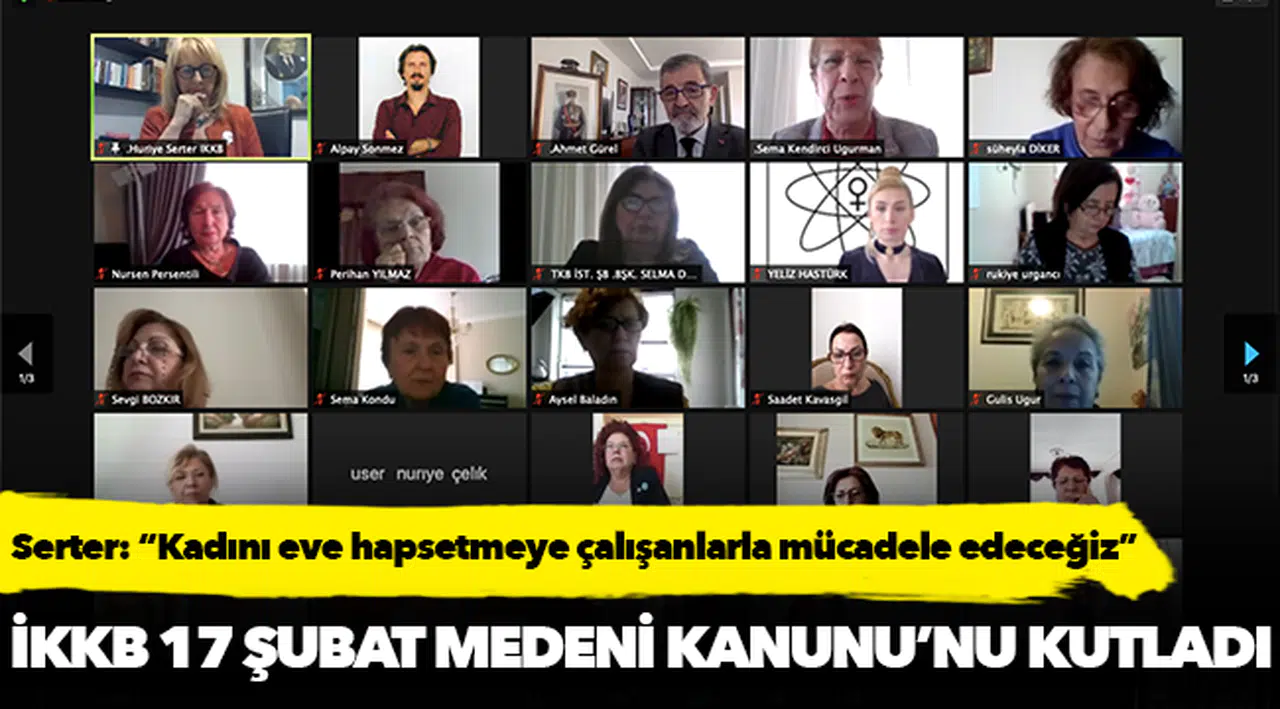 İKKB, 17 Şubat Medeni Kanunu’nu kutladı