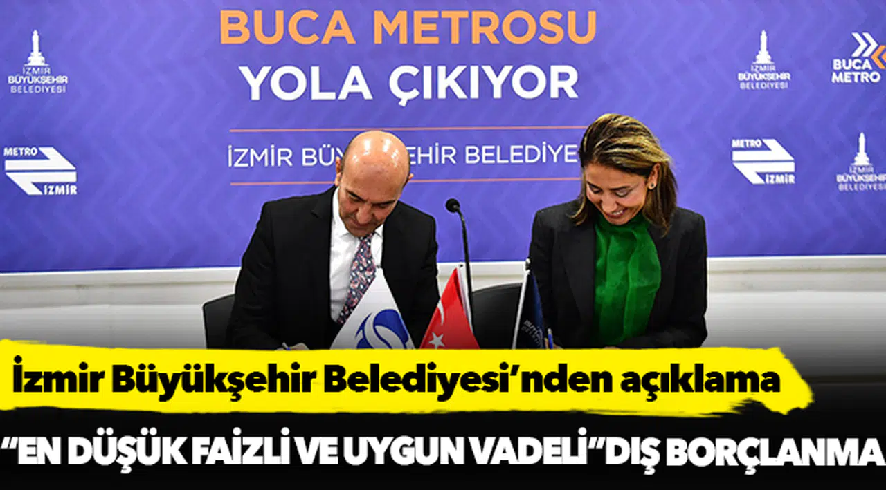 İzmir Büyükşehir Belediyesi’nden açıklama
