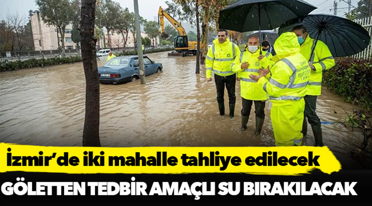 İzmir’de iki mahalle tahliye edilecek