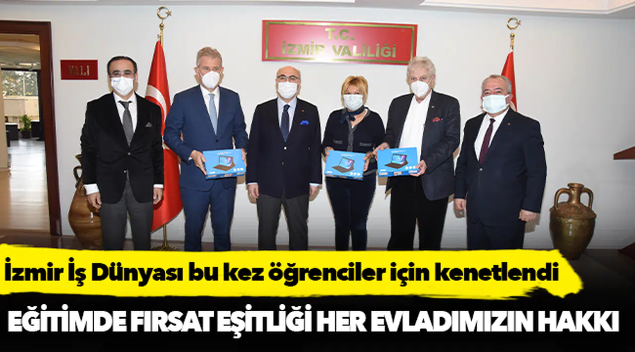İzmir İş Dünyası bu kez öğrenciler için kenetlendi