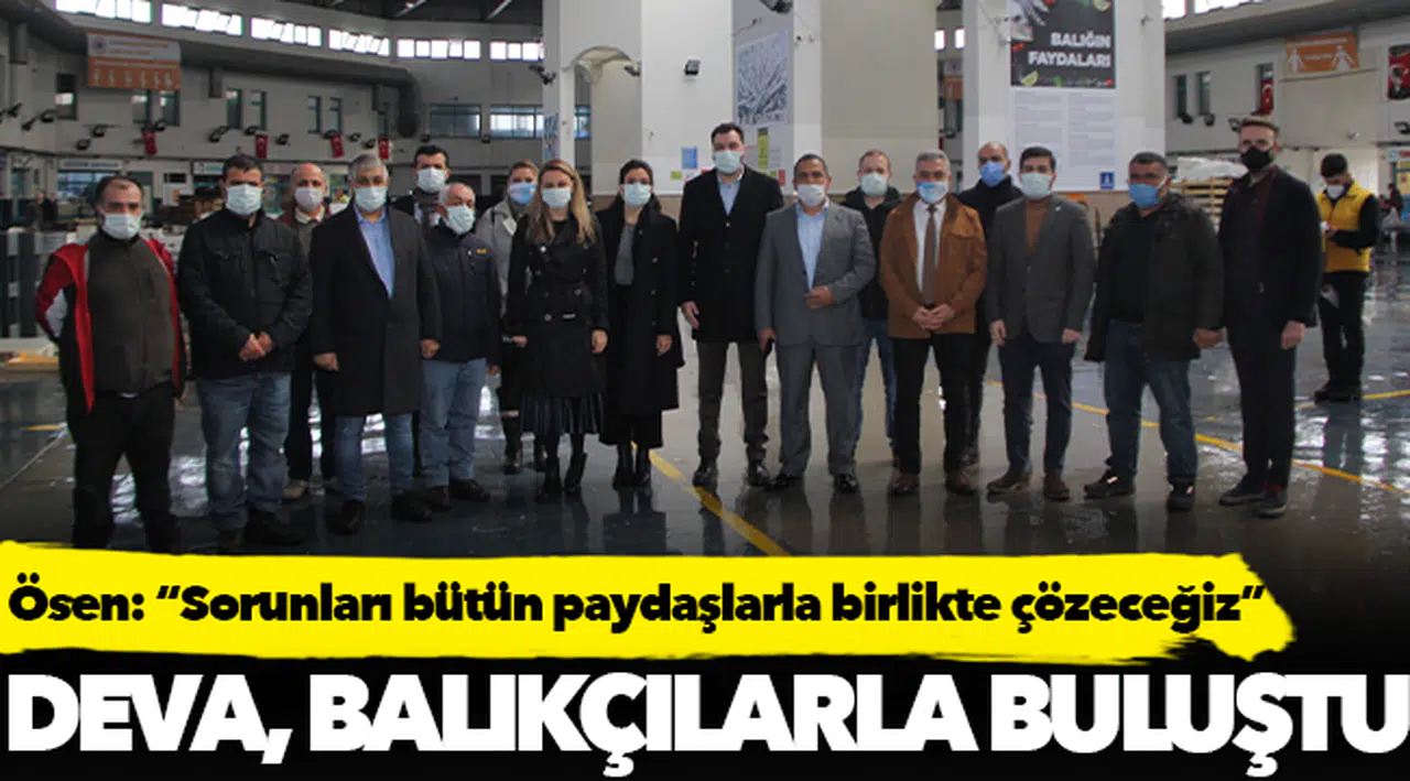 Ösen: “Sorunları bütün paydaşlarla birlikte çözeceğiz”
