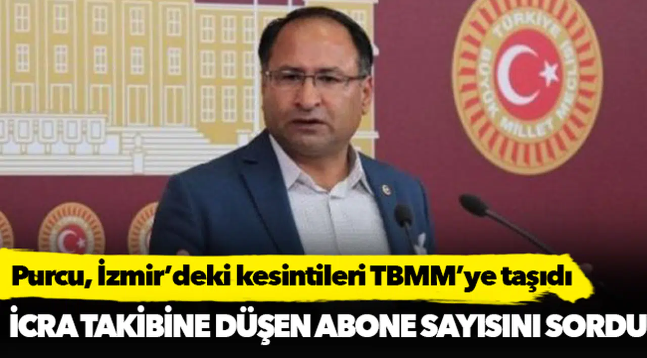 Purcu, İzmir'deki elektrik kesintilerini TBMM'ye taşıdı