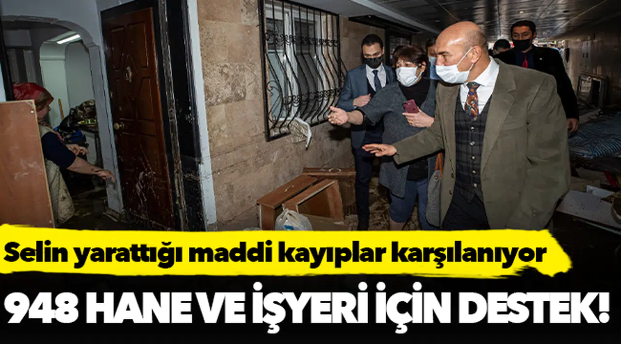Selin yarattığı maddi kayıplar karşılanıyor