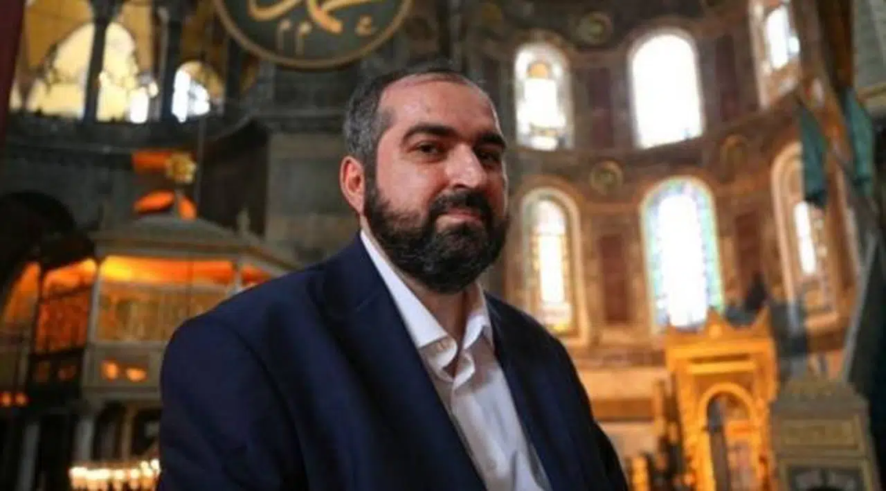 Ayasofya'nın baş imamından 'İstanbul Sözleşmesi' kutlaması!
