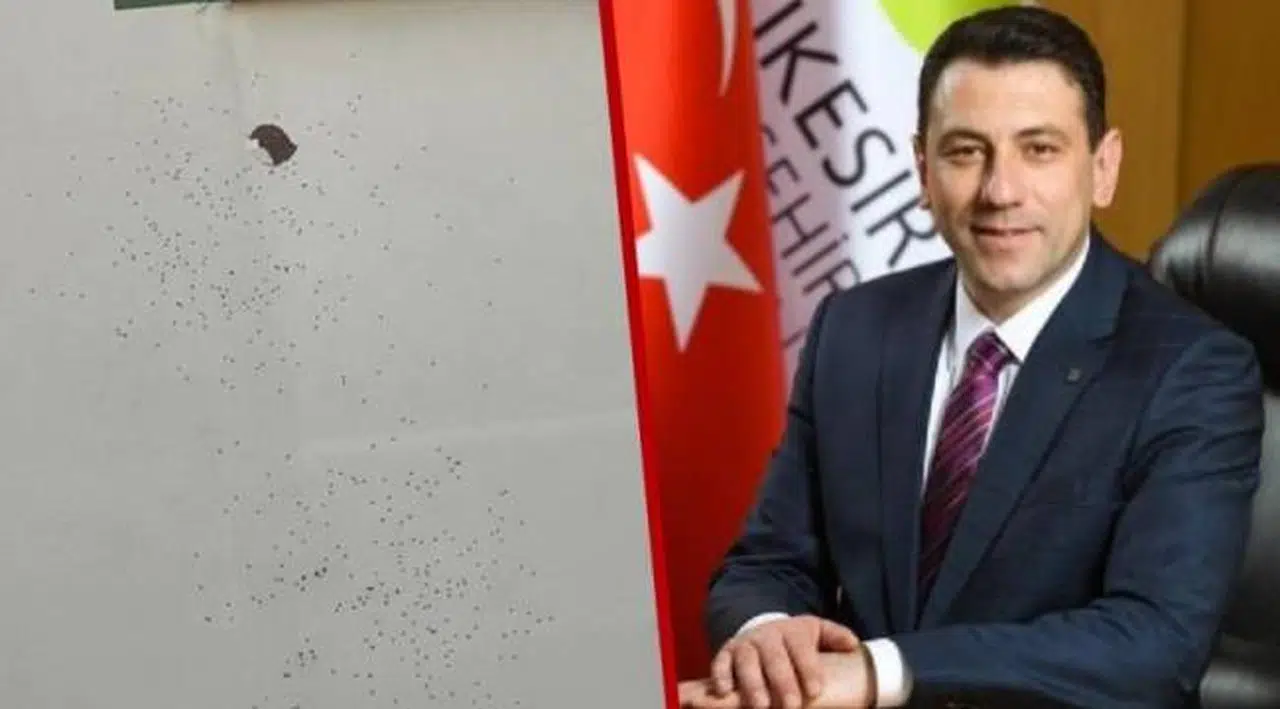 Balıkesir Büyükşehir Belediye Başkanvekili'nin evi kurşunlandı