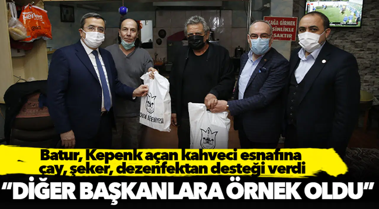 Başkan Batur sözünü tuttu