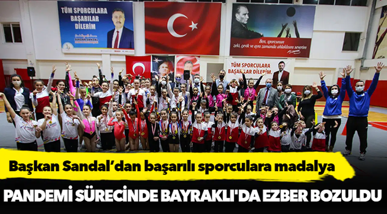 Başkan Sandal’dan başarılı sporculara madalya