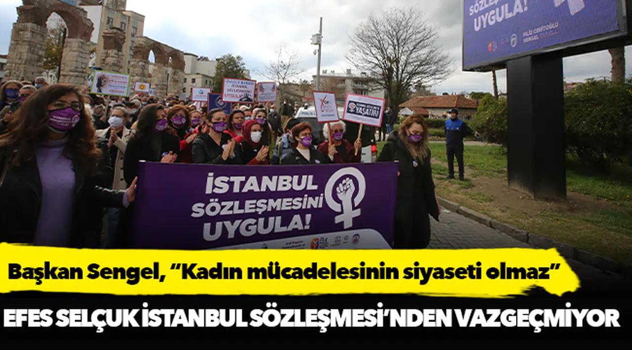 Başkan Sengel, “Kadın mücadelesinin siyaseti olmaz”