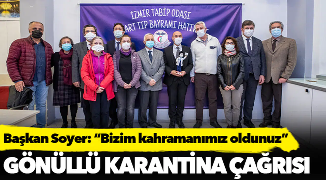 Başkan Soyer: “Bizim kahramanımız oldunuz”
