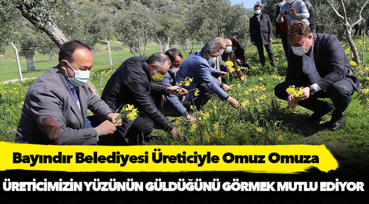 Bayındır Belediyesi Üreticiyle Omuz Omuza