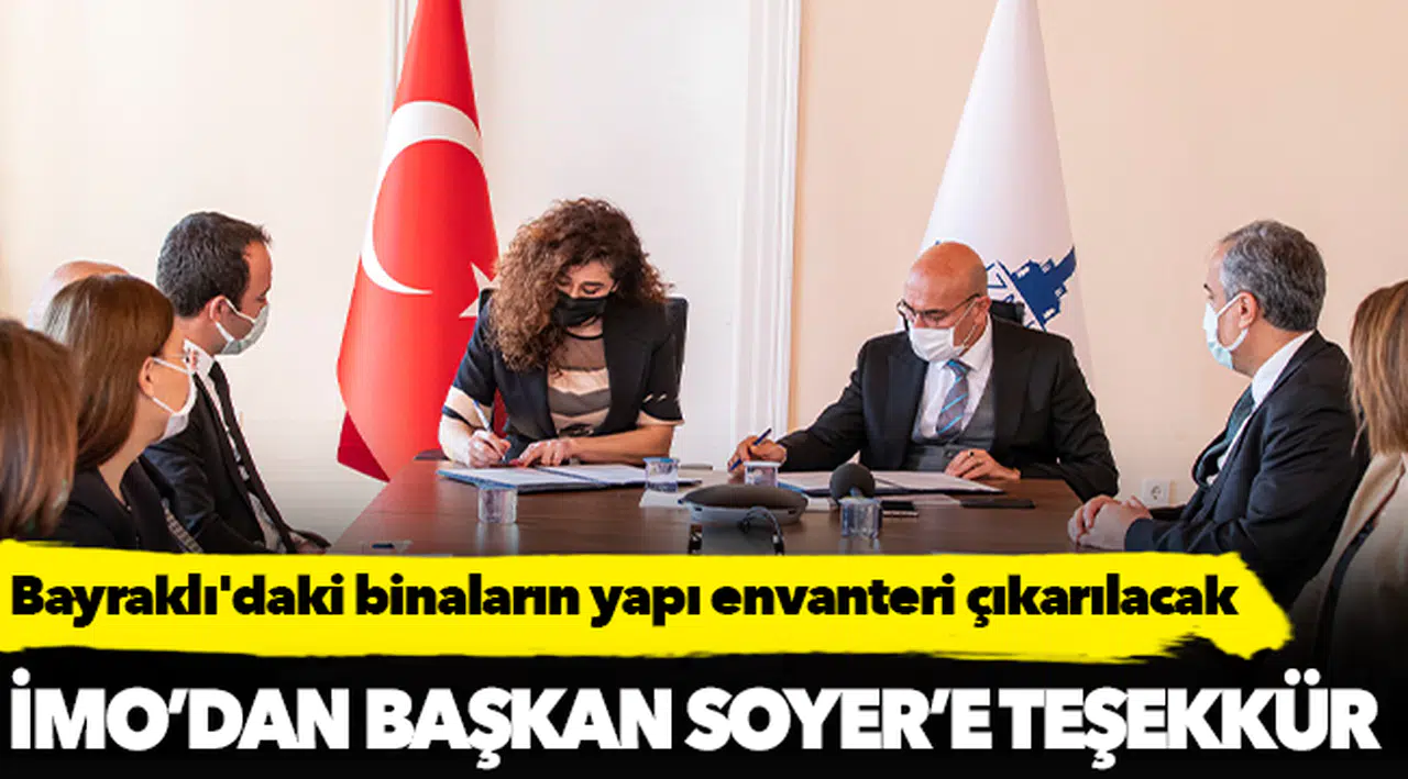 Bayraklı'daki binaların yapı envanteri çıkarılacak