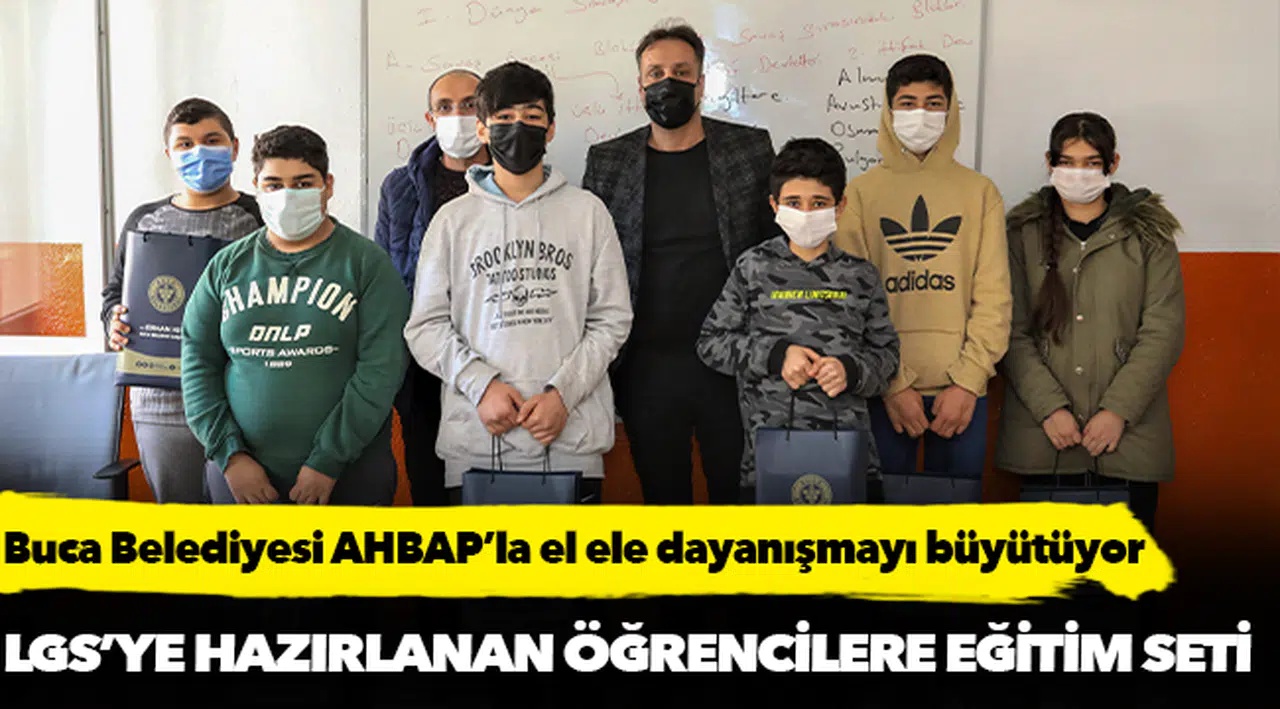 Buca Belediyesi AHBAP’la el ele dayanışmayı büyütüyor