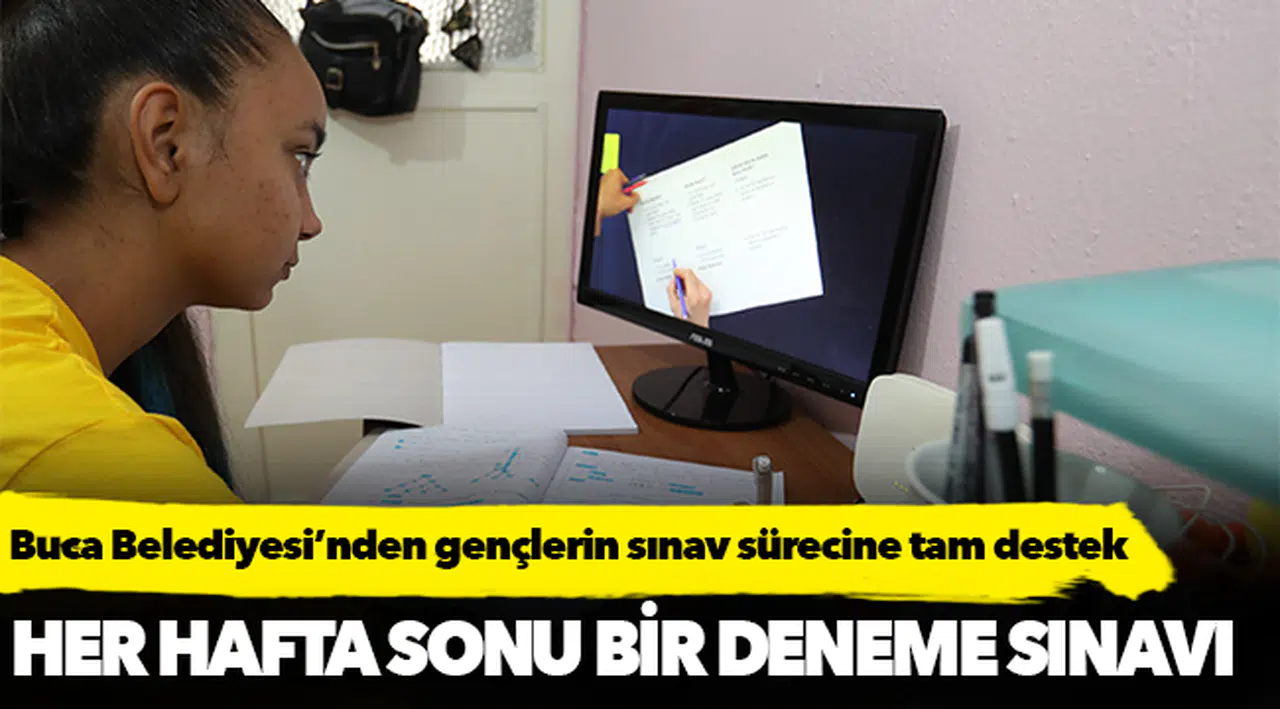 Buca Belediyesi’nden gençlerin sınav sürecine tam destek