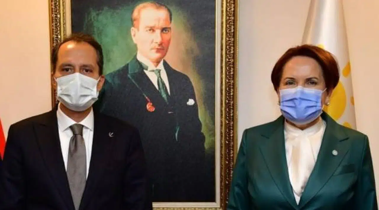 Erbakan'dan Akşener'e ziyaret