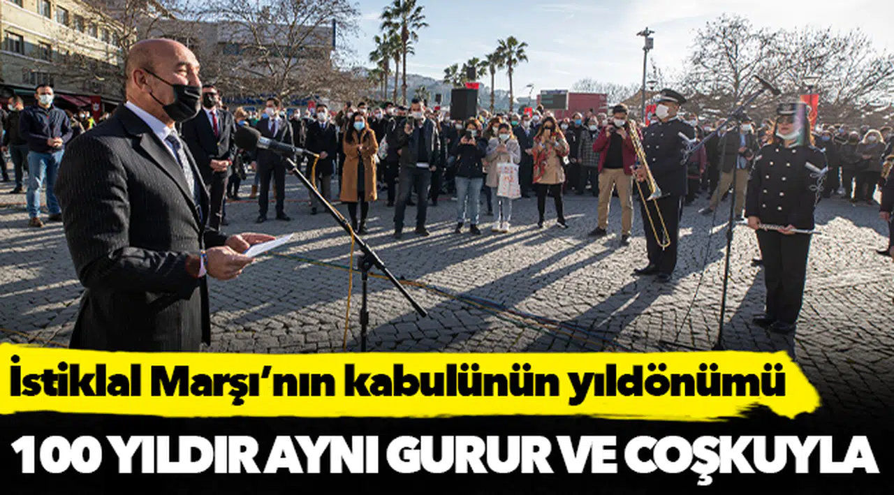 İstiklal Marşı’nın kabulünün yıldönümü kutlandı