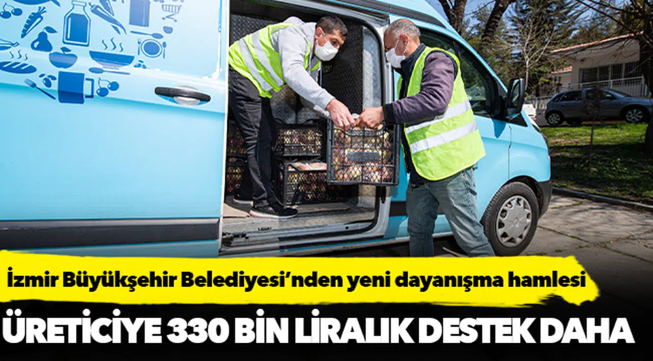 İzmir Büyükşehir Belediyesi’nden yeni dayanışma hamlesi