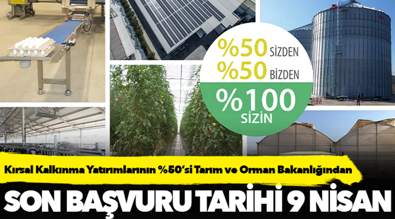 Kırsal Kalkınma Yatırımlarının %50’si Tarım ve Orman Bakanlığından