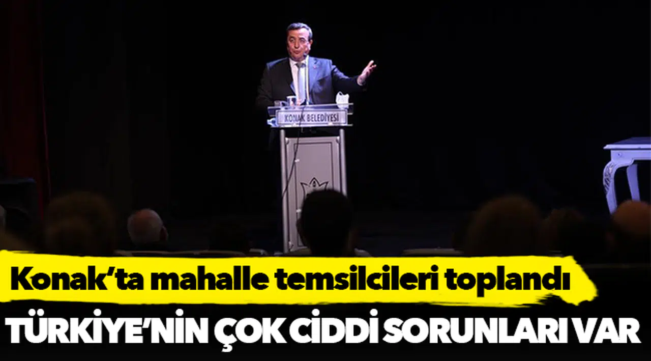 Konak’ta mahalle temsilcileri toplandı