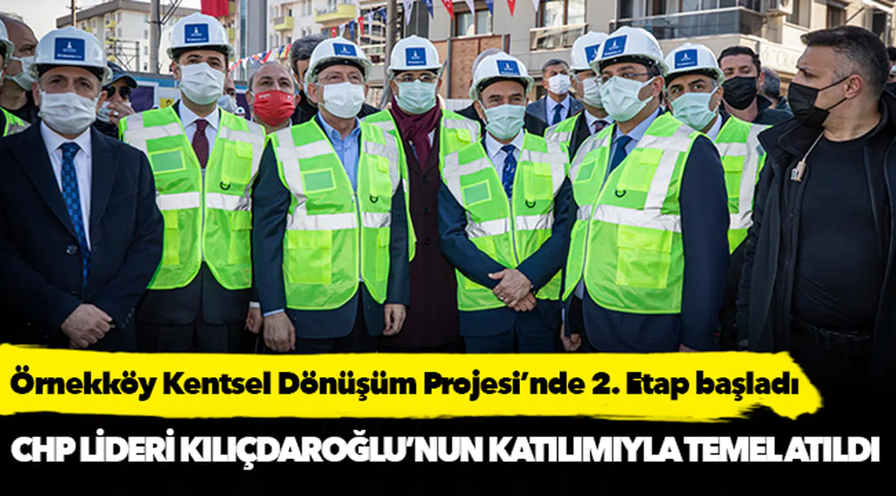 Örnekköy Kentsel Dönüşüm Projesi’nde 2. Etap başladı