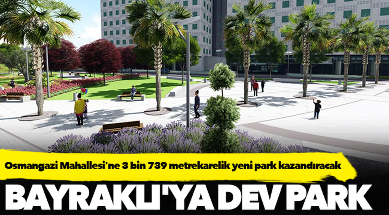 Osmangazi Mahallesi'ne 3 bin 739 metrekarelik yeni park kazandırılacak