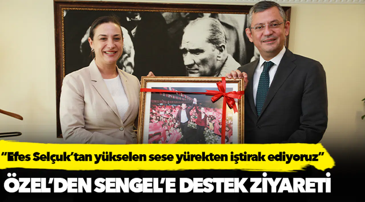 Özel, “Efes Selçuk’tan yükselen sese yürekten iştirak ediyoruz”