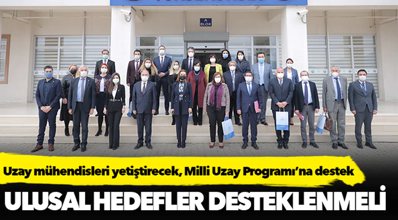 Uzay mühendisleri yetiştirecek, Milli Uzay Programı’na destek