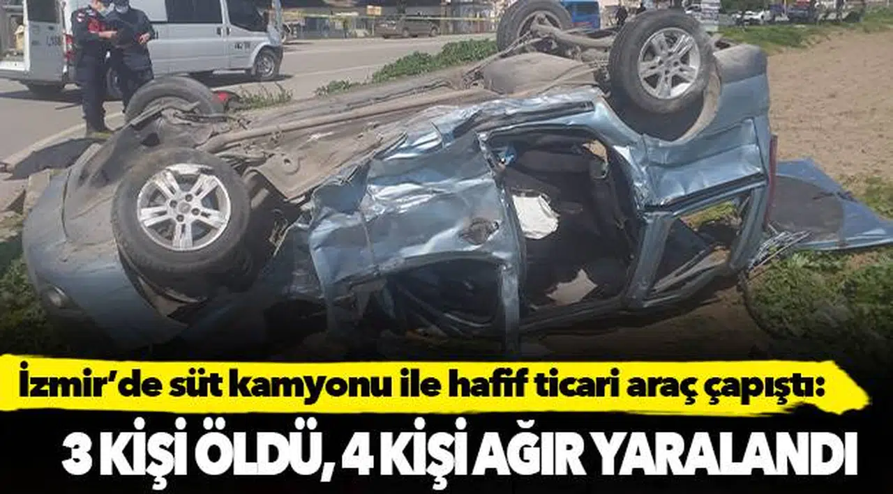 3 kişi öldü, 4 kişi ağır yaralandı