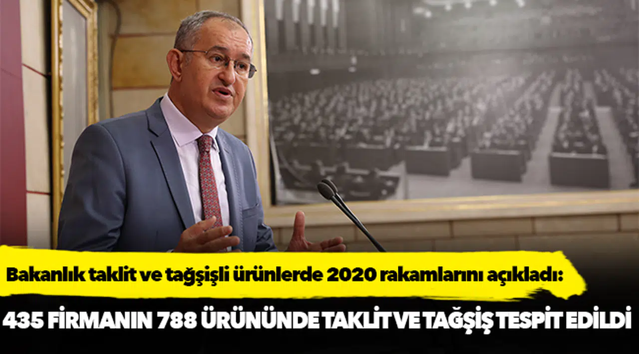 435 firmanın 788 ürününde taklit ve tağşiş tespit edildi