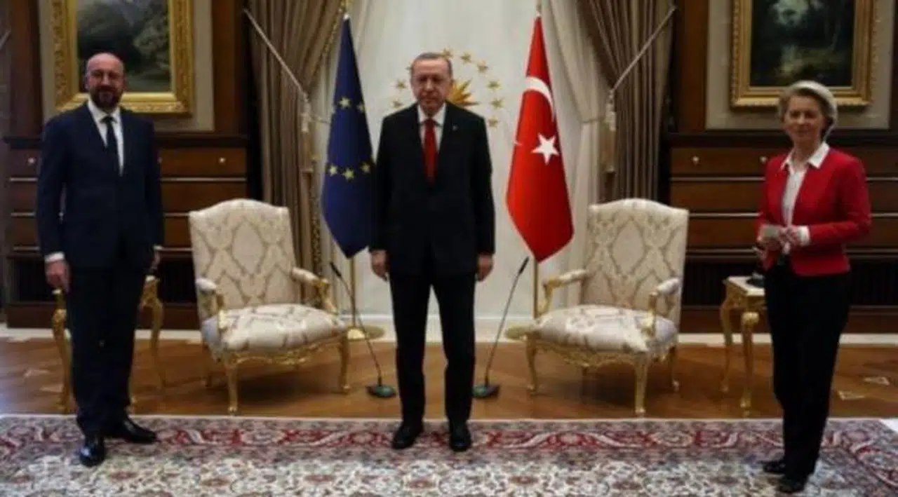 AB liderleri Erdoğan'la görüştü: Türkiye'nin AİHM kararlarına uyması önemli