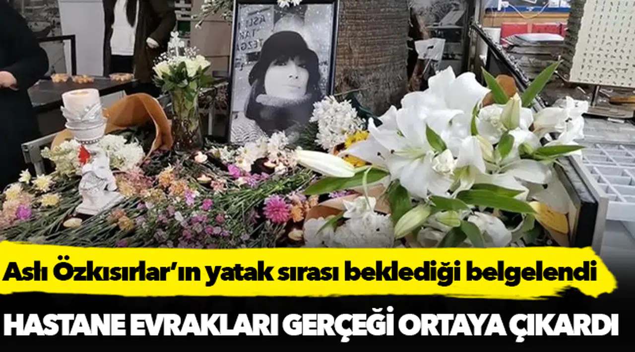 Aslı Özkısırlar’ın yatak sırası beklediği belgelendi