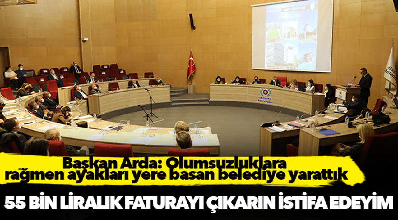 Başkan Arda: Olumsuzluklara rağmen ayakları yere basan belediye yarattık
