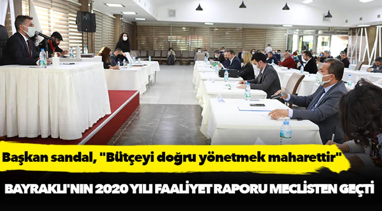 Başkan Sandal, "Bütçeyi doğru yönetmek maharettir"