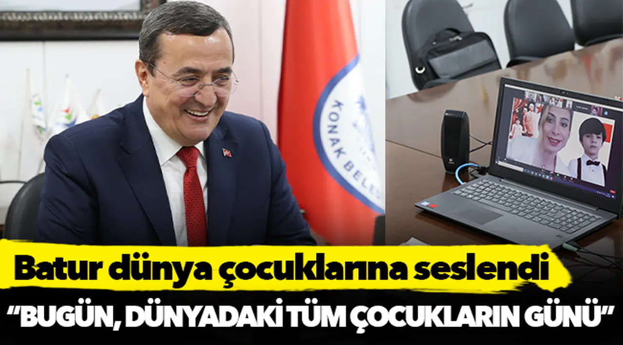 Batur dünya çocuklarına seslendi