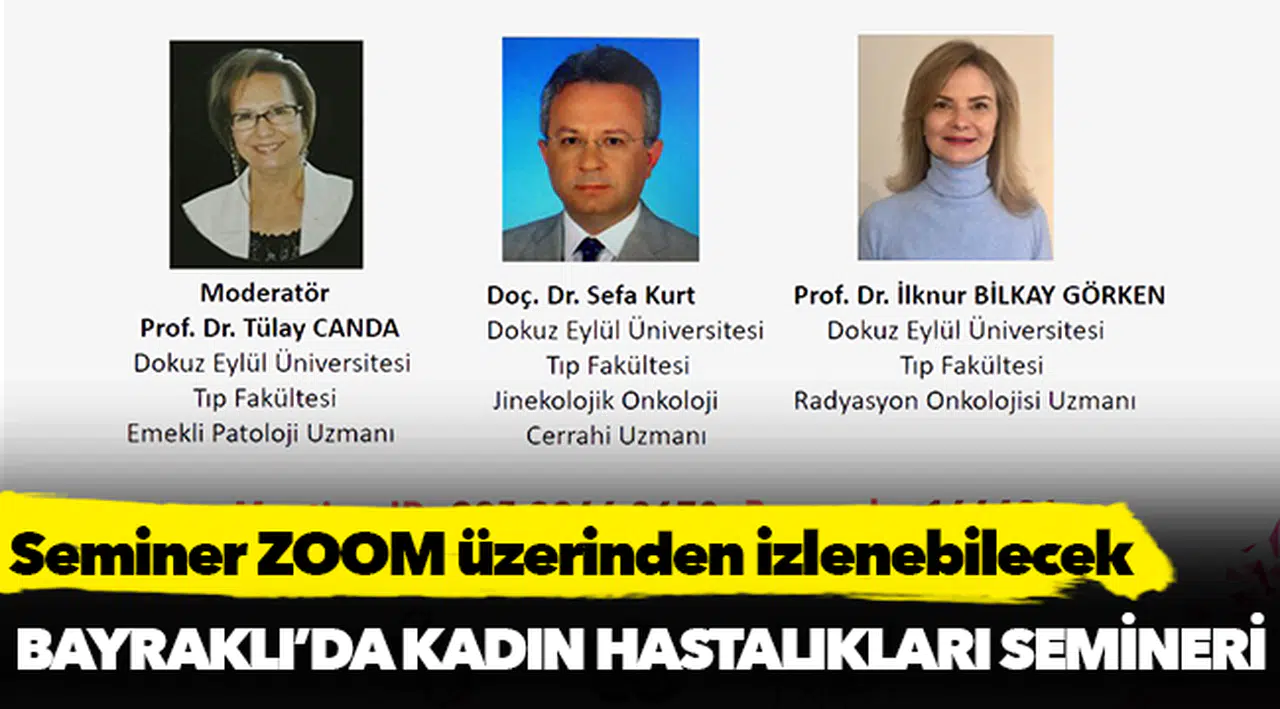 Bayraklı'da kadın hastalıkları semineri