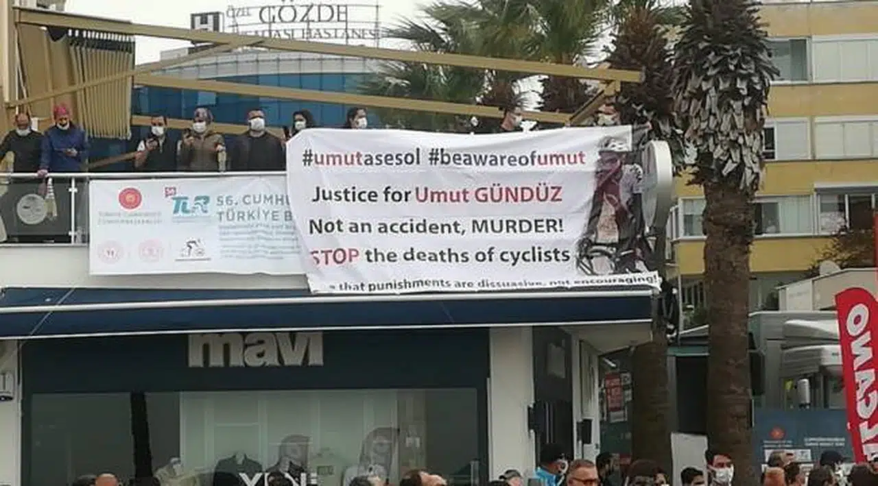Bisikletçi Umut'un ailesi Cumhurbaşkanlığı Türkiye Bisiklet Turu'nda gözaltına alındı