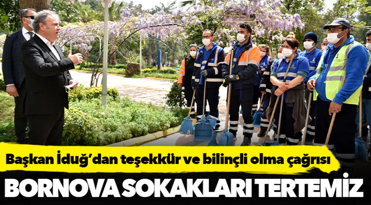 Bornova sokakları tertemiz