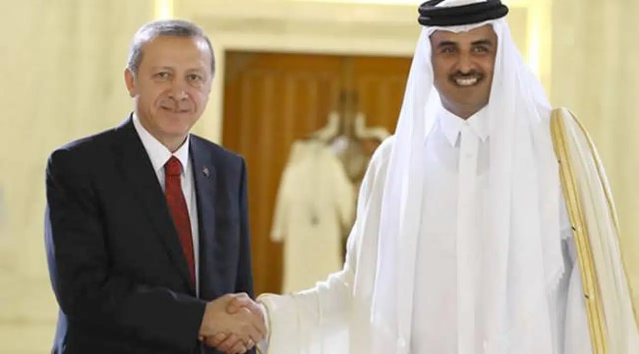 Cumhurbaşkanı Erdoğan Katar Emiri Al Sani ile görüştü